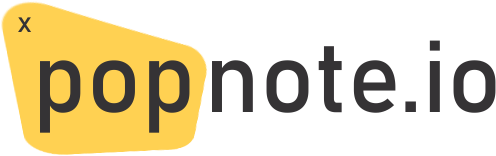 popnote.io - schnelle PopUps für die Webseite